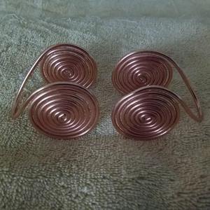 Juego de Anillos Espirales de Cobre para Energía, Herramienta Artesanal para Meditación, Manifestación y Sanación Energética - Product Image 2