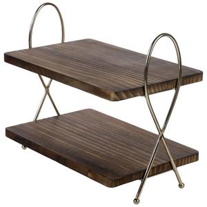 Présentoirs à gâteaux en bois et métal de haute qualité en provenance de l'Inde prix bon marché personnalisable nouveauté stands écologiques - Product Image 5