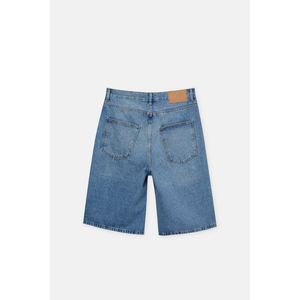 High Quality Men's Casual Bermudas <b>Shorts</b> Loose Fit Wash Denim Jeans <b>with</b> <b>Zip</b> Fly Streetwear Style Breathable Woven Design - Product Image 5