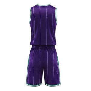 Nouveau Style Premium Basketball Wear Polyester Tissu Respirant Rib Col Rond Jeunesse Maillot Sans Manches De COSH Sportswear - Product Image 4