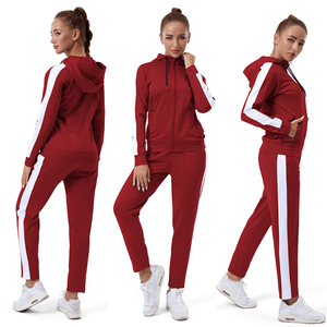 Ensembles de survêtements en gros pour <span class=keywords><strong>femme</strong></span>, ensemble de jogging, sweat à capuche color block <span class=keywords><strong>et</strong></span> <span class=keywords><strong>pantalon</strong></span> de jogging, ensemble 2 pièces, survêtements pour <span class=keywords><strong>femme</strong></span> - Product Image 3