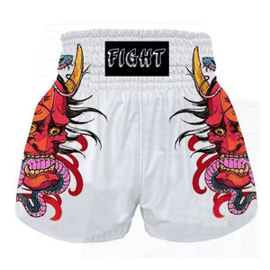 Concevez votre propre combat de boxe mma shorts sublimé muay thai shorts vente en gros vêtements d'entraînement hommes - Product Image 1