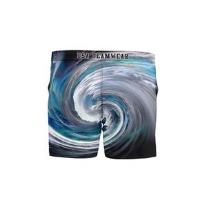 Short de plage d'été Trendy Swimming Quick Drying Mesh Drawstring Swimwear Wholesale Fabric for Man Trunks - Product Image 2