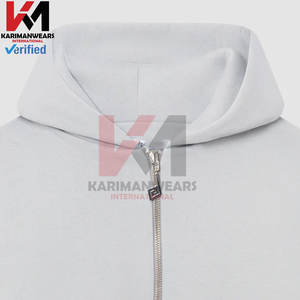 Nouvel arrivage de sweats à capuche pour hommes et femmes sweat à capuche léger avec fermeture éclair sur le devant sweat à capuche avec cordon de serrage coton mélangé décontracté Streetwear - Product Image 6