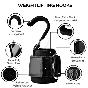 Alta calidad de neopreno resistente antideslizante impermeable transpirable Barbell muñequeras Unisex gimnasio Fitness Power levantamiento de pesas - Product Image 4