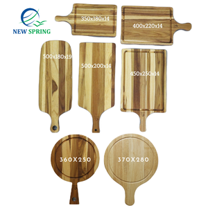 Tabla de cortar de madera de primera calidad con mango-Juego de utensilios de cocina y utensilios de cocina al por mayor para cocinar y preparar hecho en Vietnam - Product Image 1