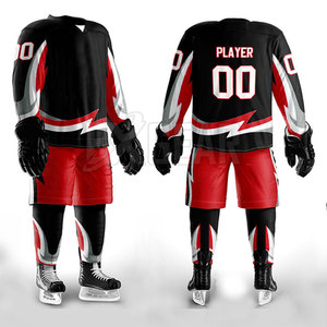 Uniforme profesional de hielo Hokey, ligero, duradero y cómodo, diseñado para la práctica de partidos deportivos de equipo y uso competitivo - Product Image 2