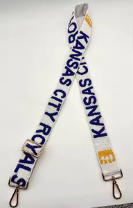 Diseño de cinturón bordado, cinturones de cuentas hechos a mano, correas de guitarra de longitud personalizada y monedero de estrella con bordado de MD HANDICRAFTS - Product Image 4