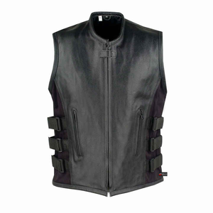 High Quality <b>Men's</b> Classic Leather Bomber Jacket Winter Fashionable Slim Fit Breathable Comfortable Durable <b>for</b> <b>Casual</b> Outdoor - Product Image 1