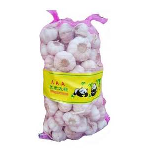 Ail blanc frais de haute qualité dans des sacs en maille de 20kg cartons de prix usine pour la vente en gros de légumes frais - Product Image 4