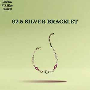 Women's Fashion Zircon Diamond CZ <b>Bracelet</b> Green Red and <b>White</b> 925 Sterling Silver Stylish Gold Jewelry - Product Image 1