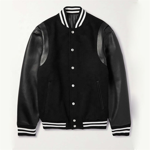 New Fashion 2026 Winter Bomber <b>Jacket</b> Canvas Stand Collar Front Logo <b>Plus</b> <b>Size</b> Unisex - Product Image 3