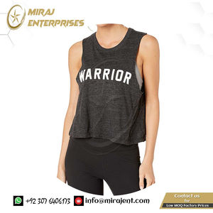 Sublimation personnalisée et impression de logo fournisseur en gros débardeur pour femmes avec lettre imprimée concevez votre propre débardeur - Product Image 5