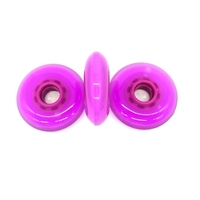 Roues de patins à roulettes de hockey en ligne en gros 68mm 72mm 76mm 80mm Roues de hockey roses