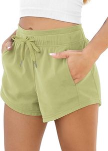 Short cargo pour femmes Taille ajustable Trendy Fit Short en lin respirant léger pour l'été - Product Image 6