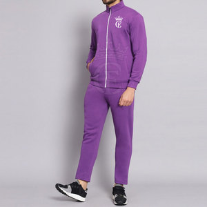 Los chándales de hombre con logotipo personalizado más vendidos, traje de dos piezas de manga larga de último diseño para invierno, patrón sólido - Product Image 3