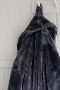 Peignoir confortable et lourd pour hommes, manches longues, avec couleur et logo personnalisés, fabrication Kivotech - Product Image 5