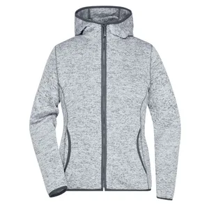 Felpa con Cappuccio in Pile Lavorato a Maglia Personalizzata per Donna, Felpe e Maglioni Promozionali Personalizzati - Product Image 3