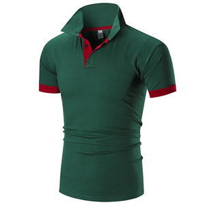 T-shirts 100% coton polo pour hommes impression personnalisée broderie OEM logo uni blanc hommes polo t-shirt - Product Image 5