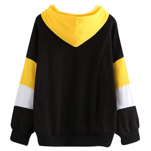 เสื้อฮู้ดดี้สตรีทแวร์แขนยาวลำลองคุณภาพสูงแบบมีเชือกผูกสำหรับผู้หญิง - Product Image 2