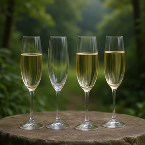 BOHEMIA <span class=keywords><strong>CRISTAL</strong></span> 220ml Lot de 12 verres à champagne et flûtes élégants Libera Sektglas - Product Image 3
