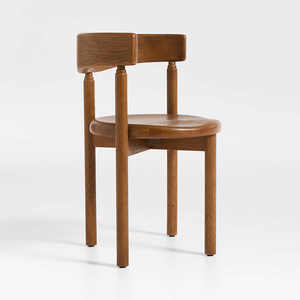 Luxury Modern Home Furniture Solid Wooden <b>Lounge</b> <b>Chair</b> Small Size for Household Restaurant Use Stackable Living Room Hotel - Product Image 1