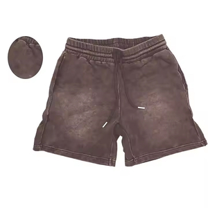 Pantalones Cortos para Hombre con Lavado Ácido, Ecológicos, Transpirables, de Secado Rápido, Estilo Urbano, Logotipo Personalizado, Fabricante Profesional, Mejor Diseño - Product Image 3