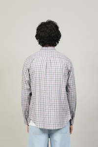 Camisas vaqueras lisas de gran tamaño con botones de manga corta para hombre, camisa informal ajustada con logotipo personalizado - Product Image 5