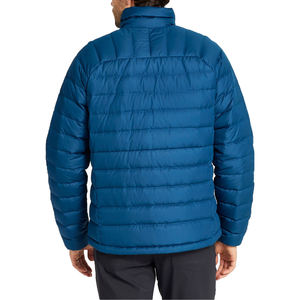 Blousons en duvet pour hommes Bomber d'hiver épais matelassé brillant Style de rue léger Vêtements d'extérieur décontractés Manteau matelassé à bulles OEM - Product Image 5
