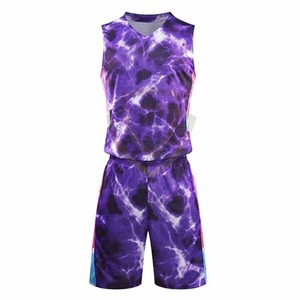 Conjunto de Camiseta de Baloncesto sin Mangas de Verano de Secado Rápido y Alta Calidad Personalizada para Hombre, Transpirable, 100% Poliéster, Servicio OEM, Ropa Deportiva para Conjuntos de Camisetas de Baloncesto - Product Image 1