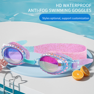 <span class=keywords><strong>แว่นตา</strong></span>ว่ายน้ําซิลิโคนสําหรับ<span class=keywords><strong>เด็ก</strong></span>เพื่อการพักผ่อนทางน้ําแบบกําหนดเองไม่มีการรั่วซึมป้องกันหมอกกันน้ําเด็ก <span class=keywords><strong>แว่นตา</strong></span>ว่ายน้ําเพชรที่ยอดเยี่ยม - Product Image 2
