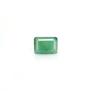 Piedra Preciosa Natural de Corte Esmeralda de 4.28 Quilates, Corte Asscher y Corte Esmeralda Verde con Tratamientos de Laboratorio para la Fabricación de Joyas - Certificado IGI - Product Image 1