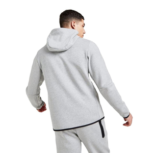Gran oferta de ropa deportiva de talla grande para deportes al aire libre para hombres, chándal de algodón 100% para hombres, MOQ, conjuntos de 1 pieza con capucha para hombres, servicio OEM - Product Image 2