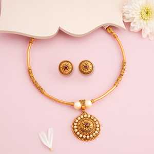 Antique <b>Necklace</b> 188978 Elegant and Timeless for Wedding Occasions - Product Image 2