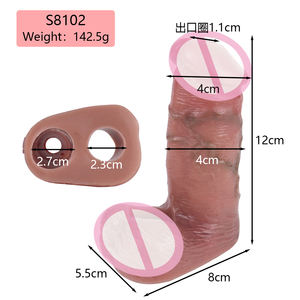 SXXY Pas Cher <span class=keywords><strong>Prix</strong></span> Manchon De Pénis Réutilisable Vasculaire Proéminence Pénis Préservatif Pour <span class=keywords><strong>Femme</strong></span> G-spot Stimulation - Product Image 6