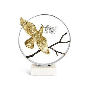 รูปปั้นโลหะสีดำหนาที่ได้แรงบันดาลใจจากธรรมชาติเครื่องประดับโต๊ะร่วมสมัยสำเนียงศิลปะที่สร้างสรรค์สำหรับบ้านที่มีสไตล์ - Product Image 3