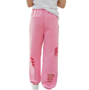 กางเกงวอร์มสีดำระบายอากาศได้ดีสำหรับผู้หญิงชุดวิ่งสไตล์ลำลองผ้าใยสังเคราะห์สำหรับผู้ชาย - Product Image 4