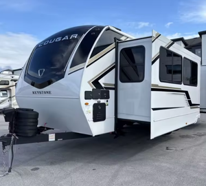 2025 2024 2026 Keystones C-o-u-g-a-r 25FKD Camper Rvs Motorhomes Travel Trailer - Product Image 1