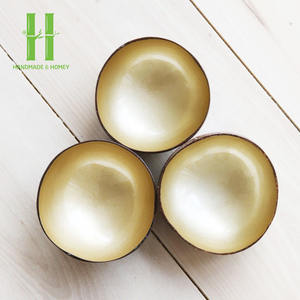 BEST SELLER! New Design Lacquer Inlay Handmade Eco-Friendly Durable Microwave Safe <b>Bamboo</b> <b>Bowls</b> Bohemian Style Factory Direct - Product Image 3