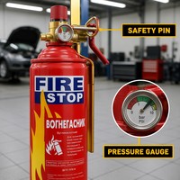 Extincteur en aérosol en mousse ignifuge pour voiture, en tôle écologique, 1000 ml, pour la prévention des incendies