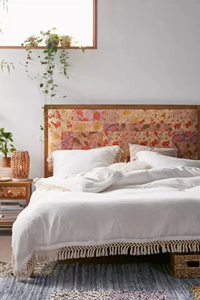 Ensemble de literie d'hôtel de luxe 3 pièces 300TC doux coton lavé gland clouté housse de couette taie d'oreiller motif solide pour un usage de mariage à la maison - Product Image 4