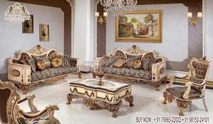 ชุดโซฟาไม้สไตล์ฝรั่งเศสสำหรับบ้าน,ชุดโซฟา5ที่นั่งชุดโซฟาไม้สักแกะสลักด้วยมือแบบคลาสสิก - Product Image 5