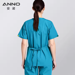 Tenues médicales <span class=keywords><strong>de</strong></span> maternité ANNO, ensembles <span class=keywords><strong>de</strong></span> blouses extensibles avec soutien abdominal pour les médecins et les infirmières enceintes - Product Image 2