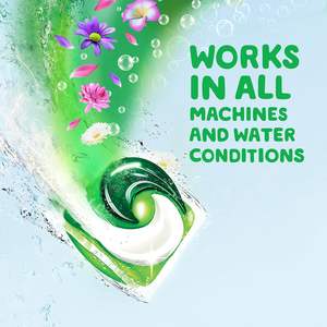 Cápsulas de Detergente para Ropa Gain Flings con Protección Contra Olores, 112 Unidades, Aroma Super Fresh Blast, HE 3en1 con Febreze y Oxi - Product Image 3