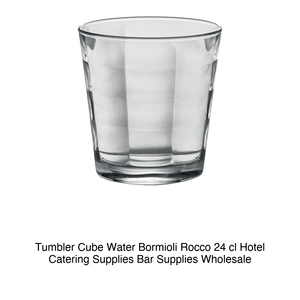 Vaso Cubo para Agua Bormioli Rocco 24 cl, Suministros para Hoteles y Restaurantes, Suministros para Bares, Venta al por Mayor - Product Image 2