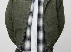 แจ็คเก็ตยีนส์สำหรับผู้ชายและผู้หญิงเสื้อมีฮู้ดแบบปรับแต่งได้เสื้อมีซิปสไตล์ใหม่ - Product Image 2