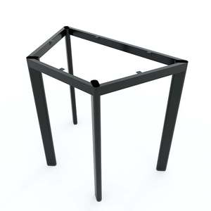 <b>Mini</b> Trapezoidal Table 88x50x75cm Minimalist Design Style Made of Rubber Wood Lego-Style HBLG018 - Product Image 4