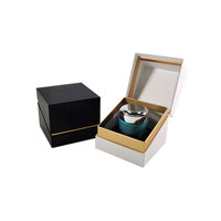 Boîte cadeau de luxe pour parfum, emballage personnalisé en papier avec fermeture magnétique, flacon de parfum vide, pelliculage mat, gaufrage, revêtement UV