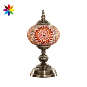 High Quality Marrakech Mosaic Glass Desk Lamp Moroccan And Turkish Table Lamps For Home Decor