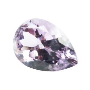 อัญมณีรูปลูกแพร์อเมทิสต์สีชมพู8*5มม. สำหรับจี้เครื่องประดับอัญมณีหลวมทำด้วยตัวเองอเมทิสต์สีชมพูบราซิล - Product Image 2